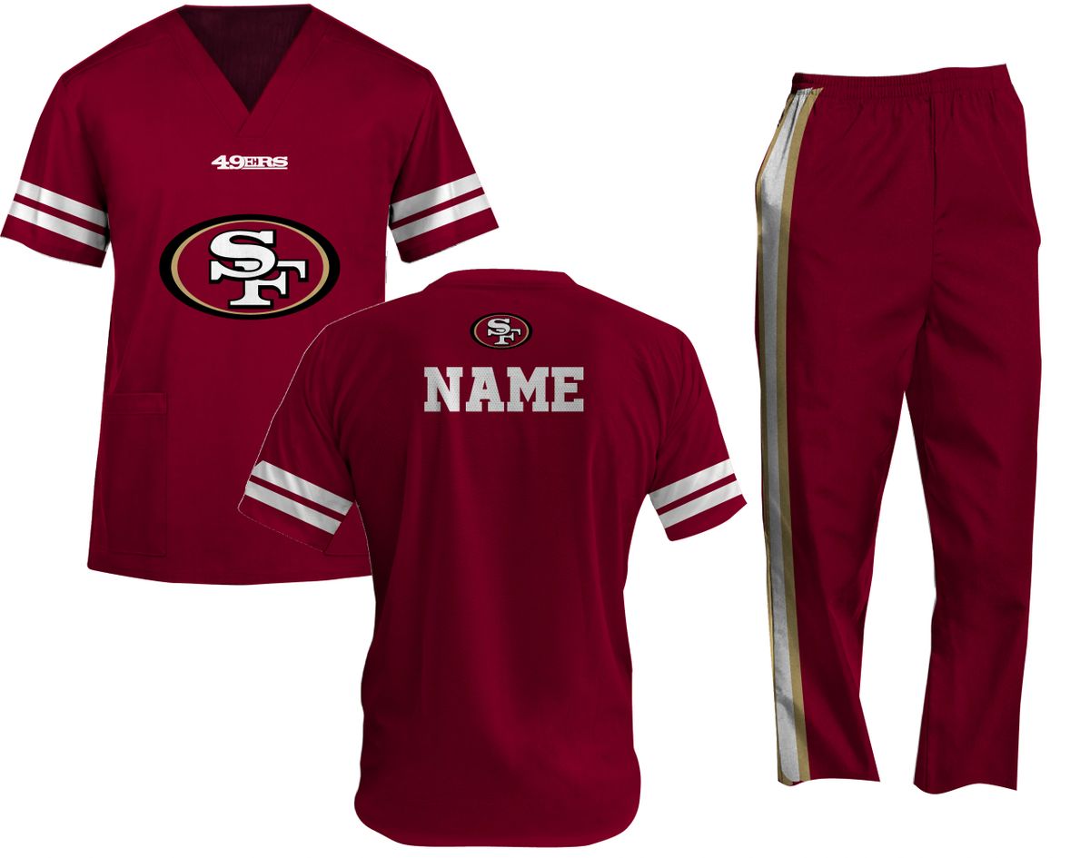 SCRUB SET NFL 49ERS