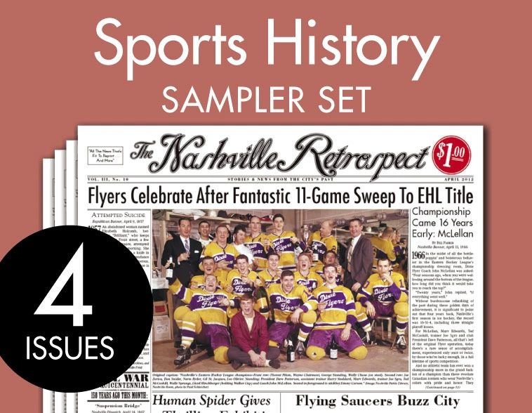 Sports History Sampler Set