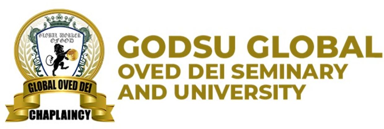 Logo of GODSU Global Oved Dei Seminary and University.