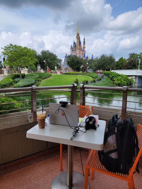 Color and Chat from Disney World