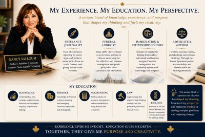 Nancy Salloum shares her unique blend of expertise and education.