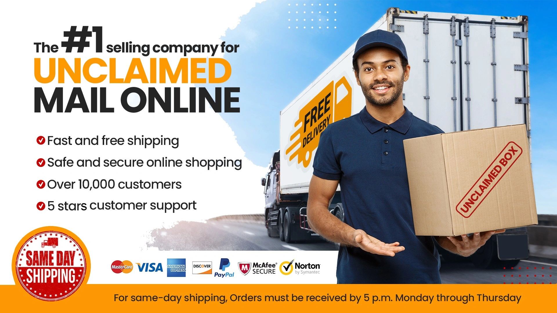can you buy unclaimed mail uk