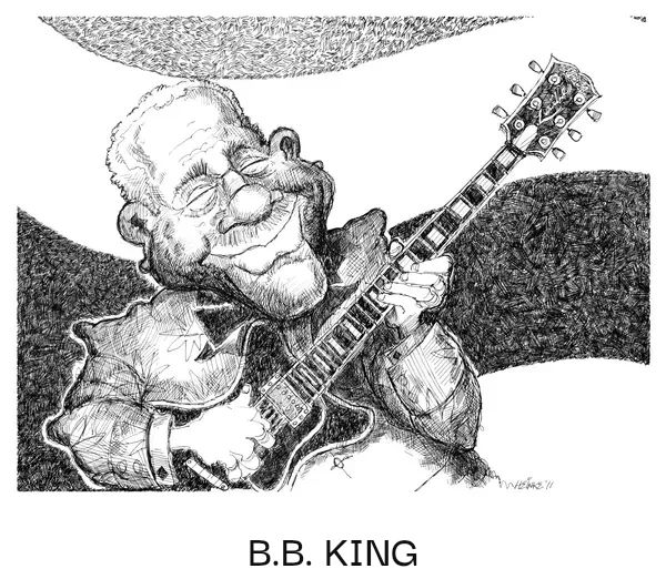 B.B. King artwork