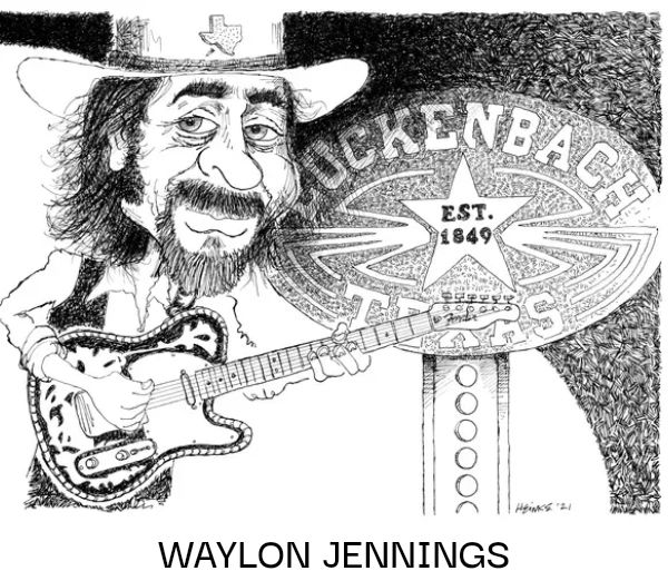 Waylon Jennings artwork