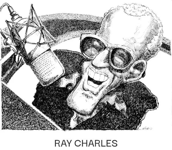 Ray Charles artwork