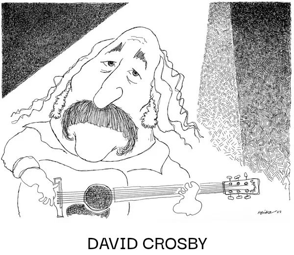 David Crosby artwork