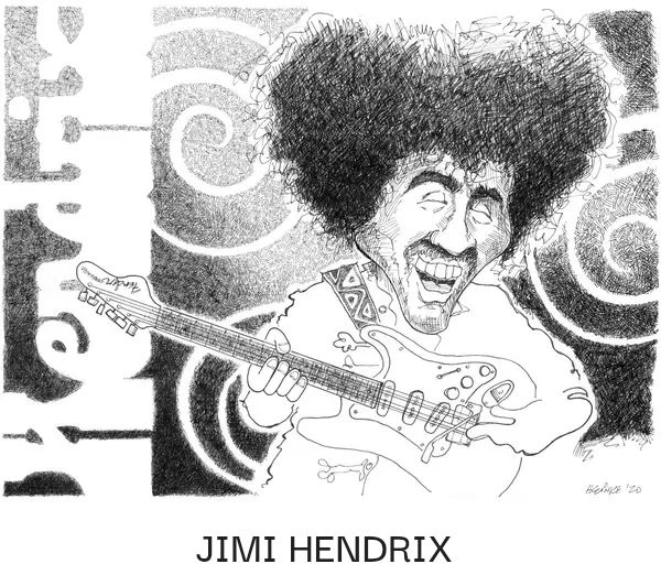 Jimi Hendrix artwork