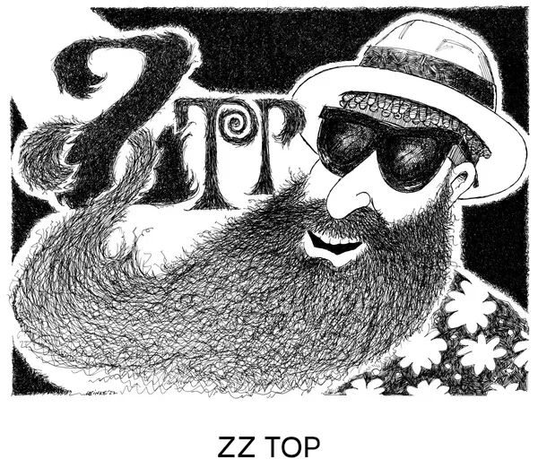 ZZ Top artworrk