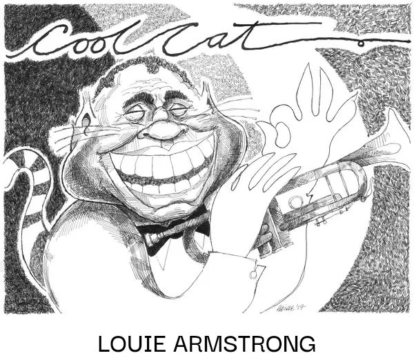 Louie Armstrong artwork