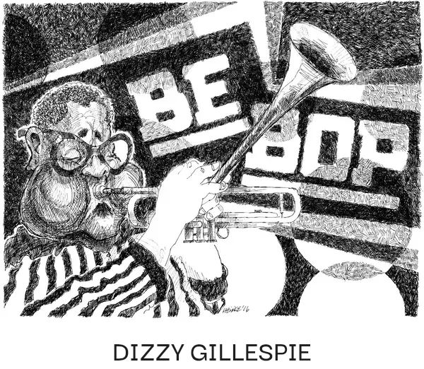Dizzy Gillespie artwork