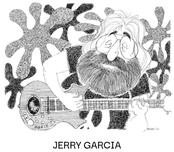 Jerry Garcia artwork