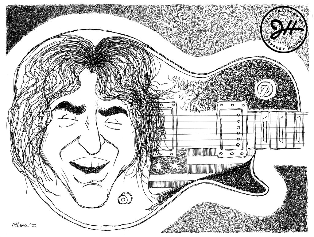 Tommy Bolin illustration