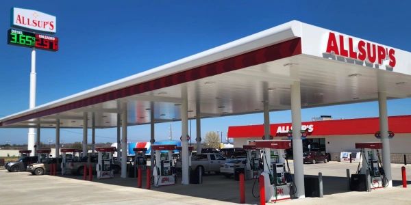 ALLSUP'S gas station