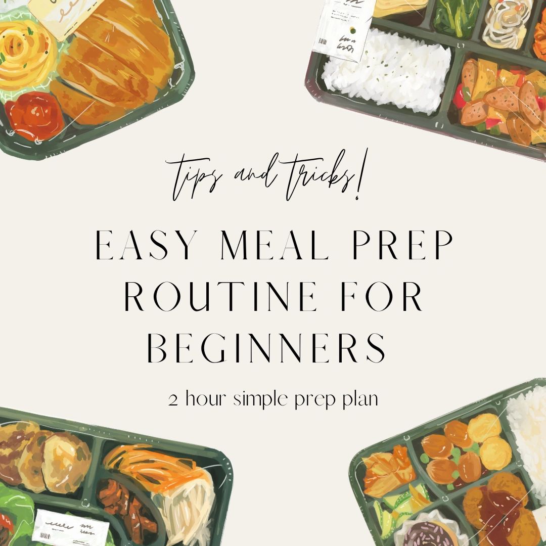 Meal Prep can be easier than you think. Saves Time and $$ on food and helpsto reach your goals. 