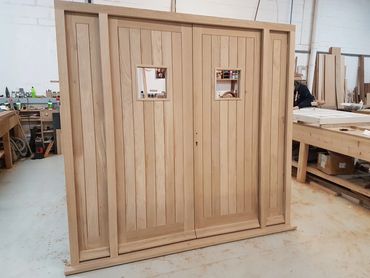 Bespoke door with frame