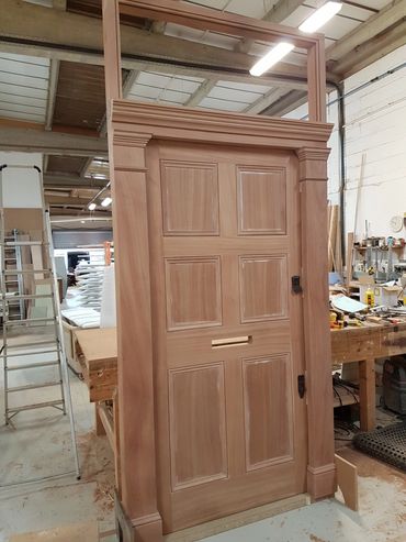 Custom built doors