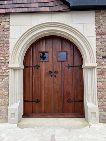 Medieval style door