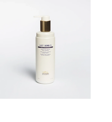 Lait Dermo-S
-SOOTHING -MAKEUP -REMOVING -MOISTURIZING
Recommended for fragile Skin Instants©.
