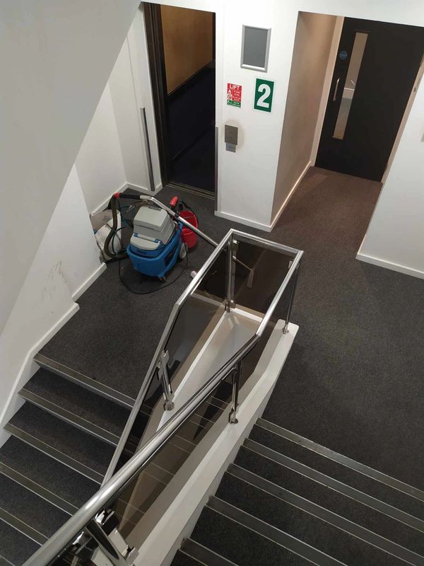 Clean stairs