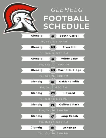 Glenelg High School Football Schedule, Howard County
