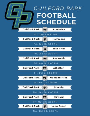 Guilford Park High School Football Schedule, Howard County