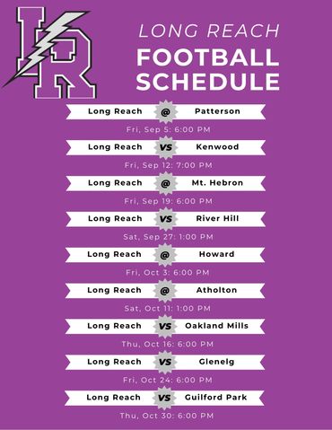 Long Reach High School Football Schedule, Howard County