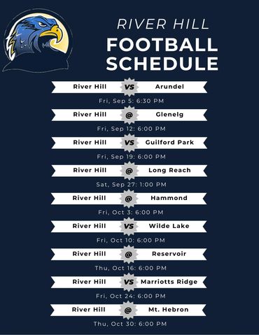 River Hill High School Football Schedule, Howard County