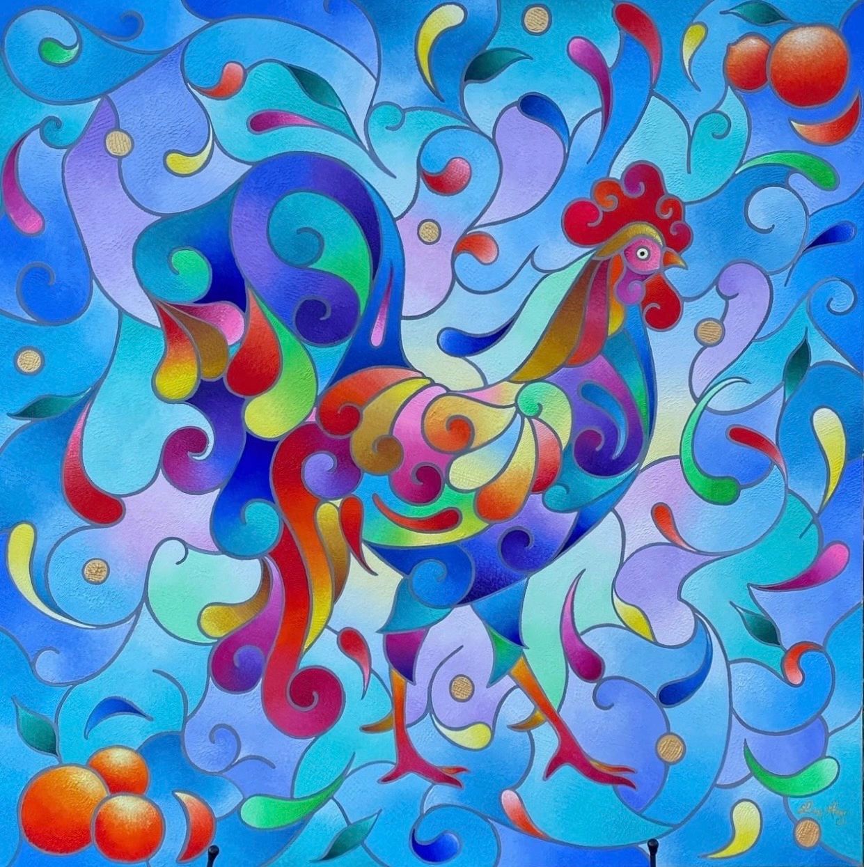 I Woke Up Like This
SOLD
30” x 30” oil on gallery wrapped canvas