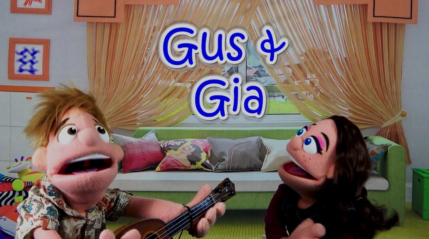 Gus and Gia Puppet Show! 
A family friendly puppet show loved by all ages!