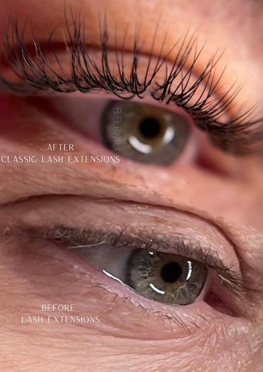 Natural looking eyelash extensions in Connecticut. microblading near me. Eyelashes near me.