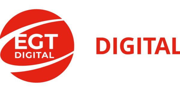 EGT Digital logo with bold red text and circular design.