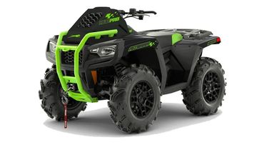 A LITTLE MUD NEVER HURT
         
 This full-sized ATV is packed with features to take on more deman