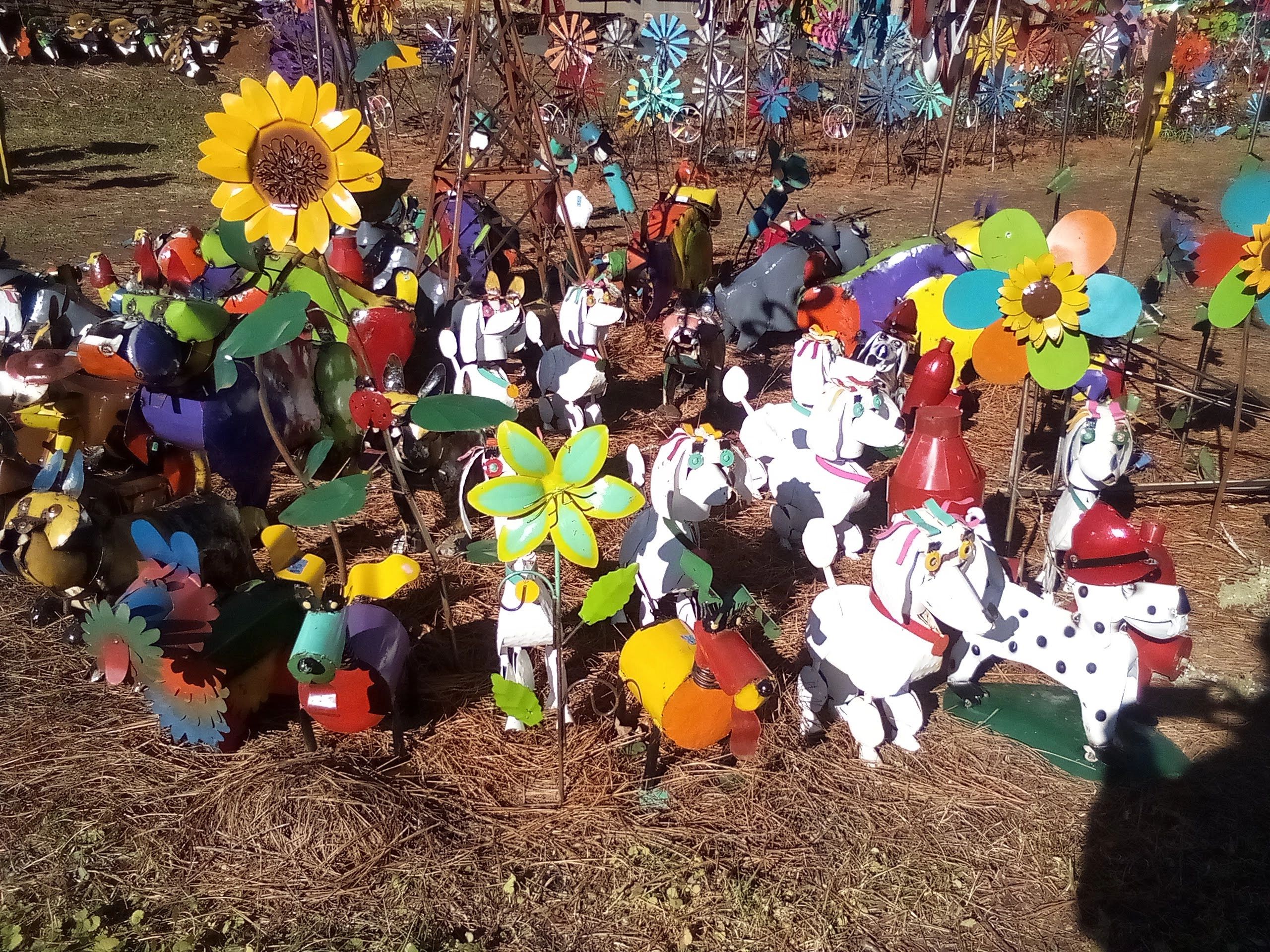Metal Yard Art - The ZooGroovy Yard Art