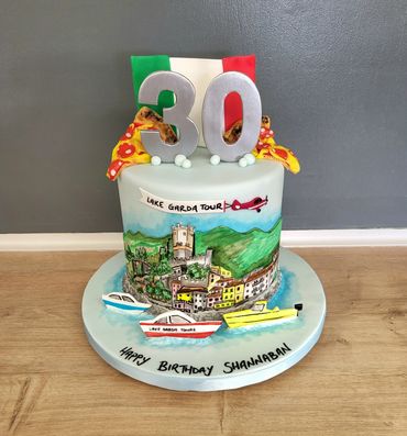 Italian Lake Garda cake