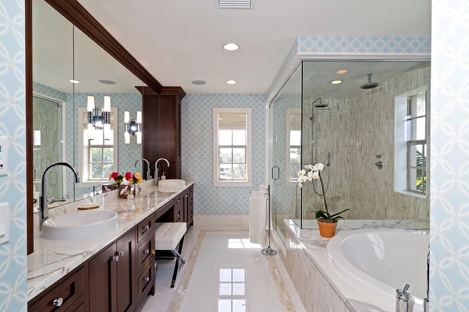 Luxury bathroom renovation
