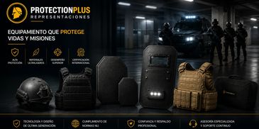 Equipo de protección táctica para misiones y seguridad.
