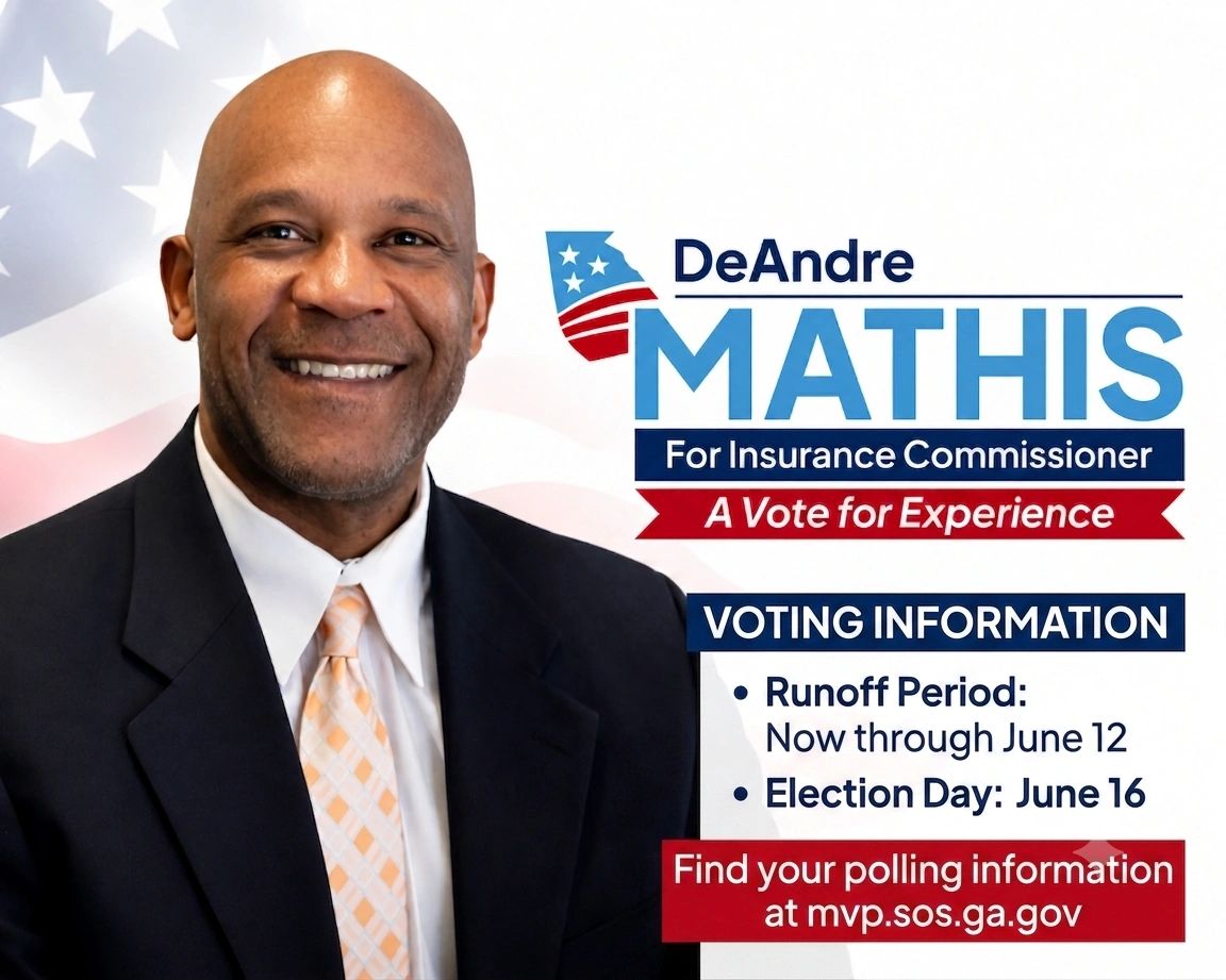 DeAndre for Insurance Commissioner