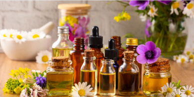 Fragrance oils.