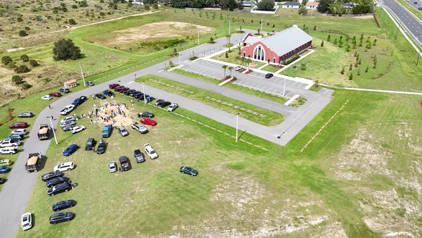 Above Boundary LLC - @ St. Faustina Catholic Church for sandbag distribution prior Hurricane Milton