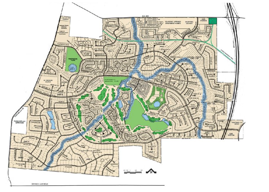 Maps Tuscawilla Homeowners Association