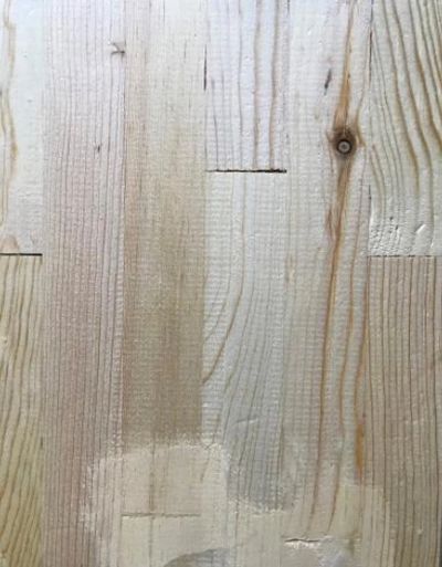 Pine butt jointed stave core