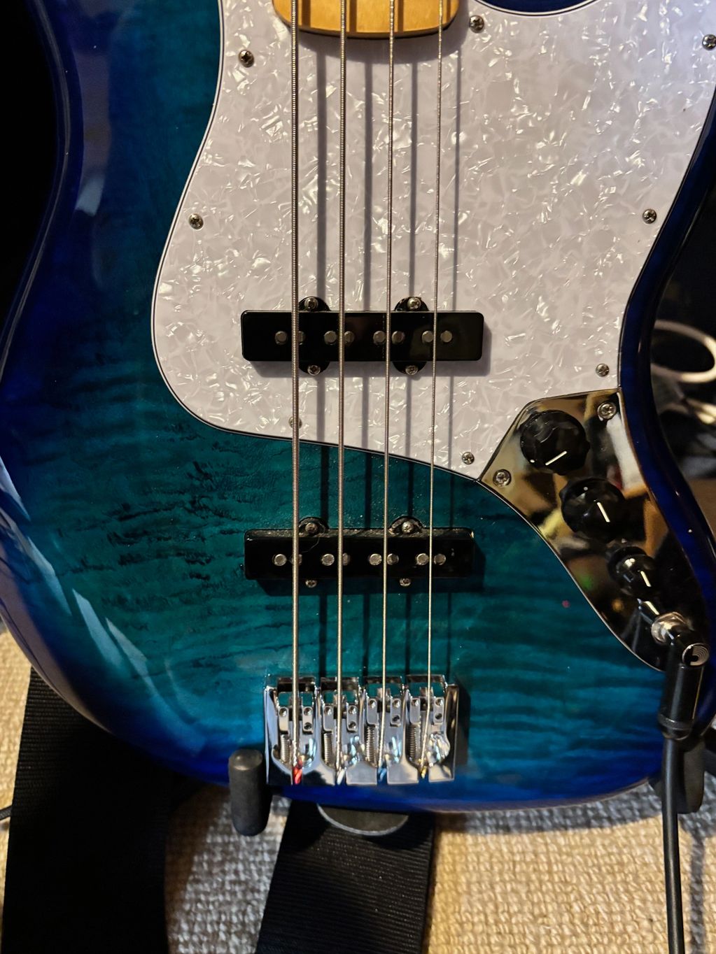 Fender Player Plus Jazz Bass - Customised by Mark Hughes