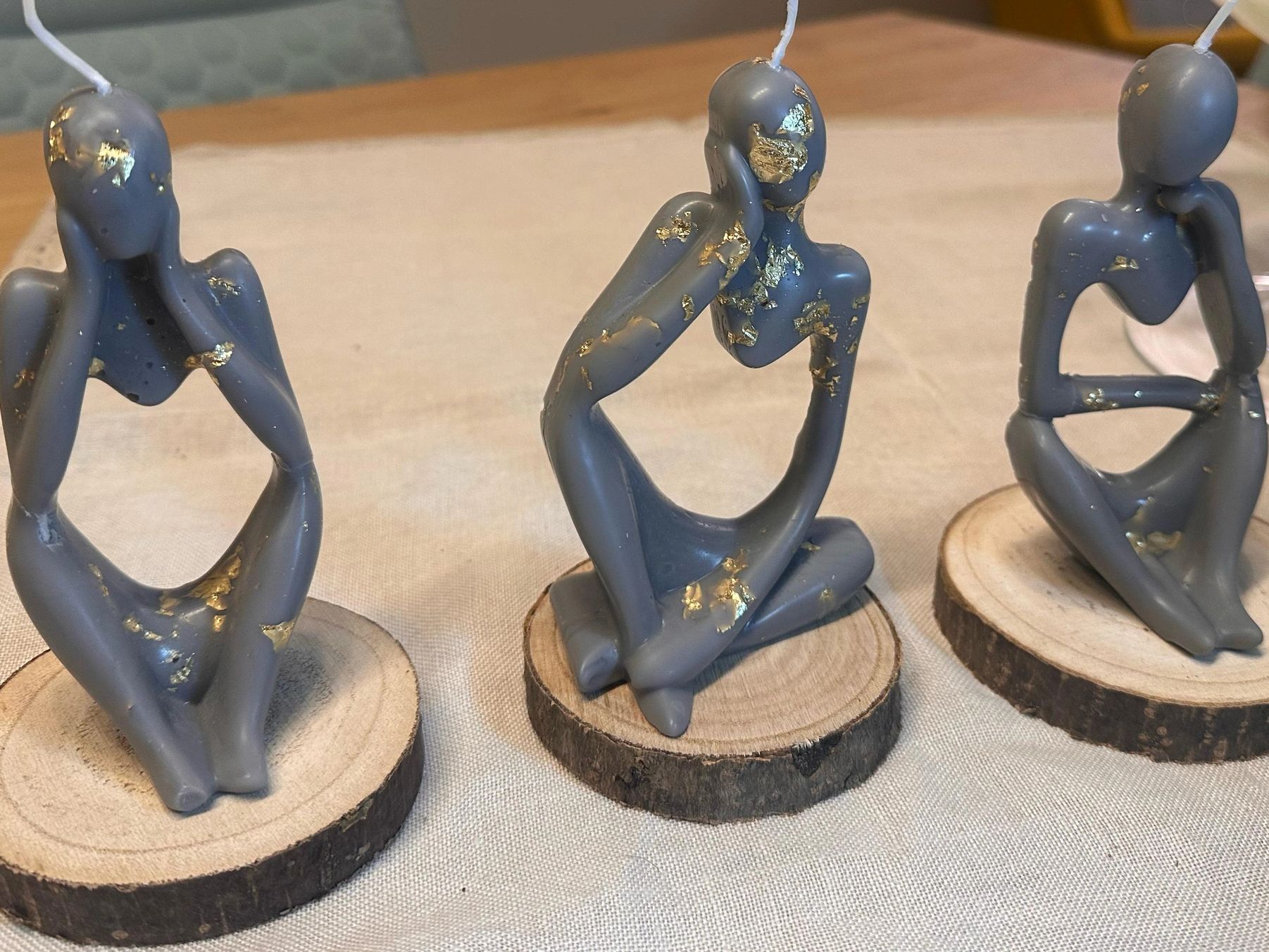 Statue candles