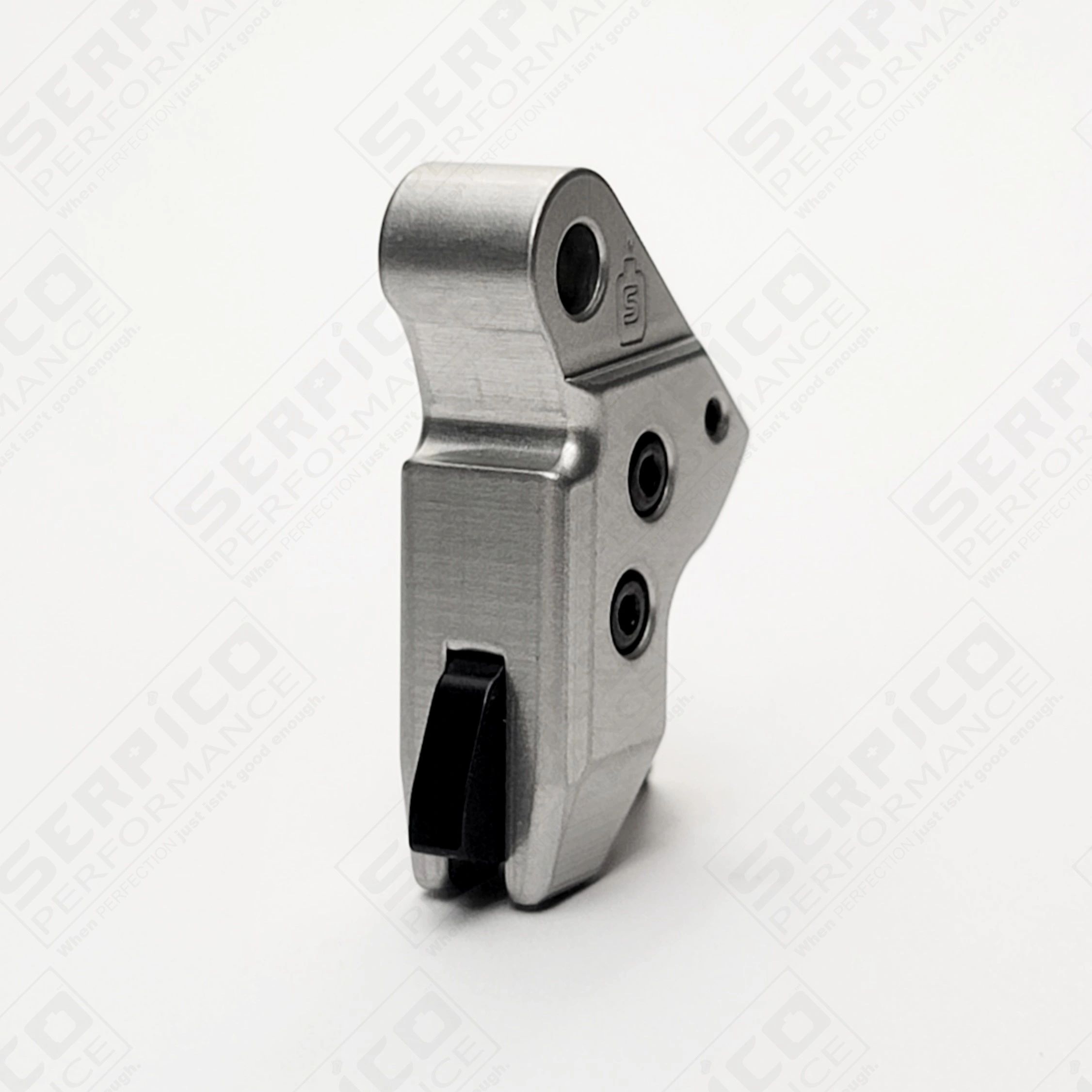 Serpico Performance STRYKOUT™ Gen 3-4 Trigger Shoe Silver for Glock®