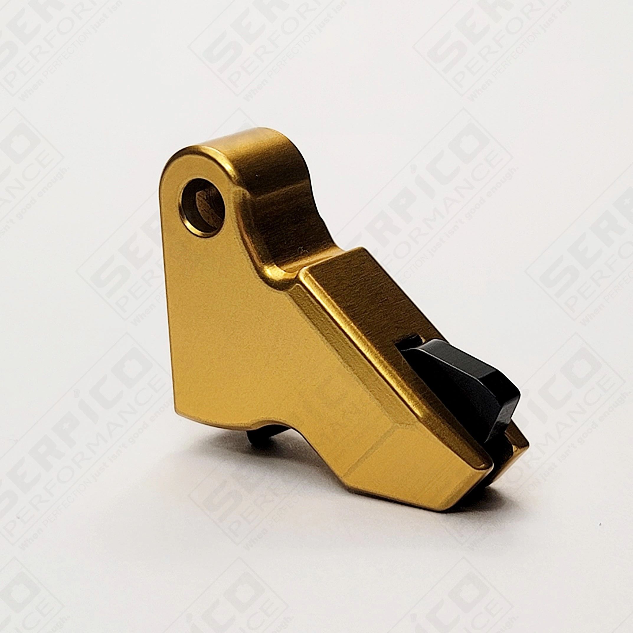 Serpico Performance STRYKOUT™ Gen 3-4 Trigger Shoe Gold for Glock® - Image 2