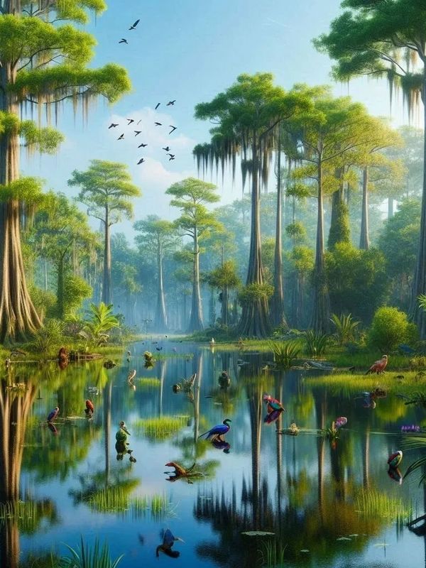 Scents and aromas inspired by the swamp.