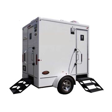 2 Stall Restroom Trailer Rentals from Hudson Valley Production Rentals