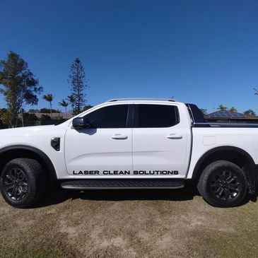 Laser Clean Solutions vehicle