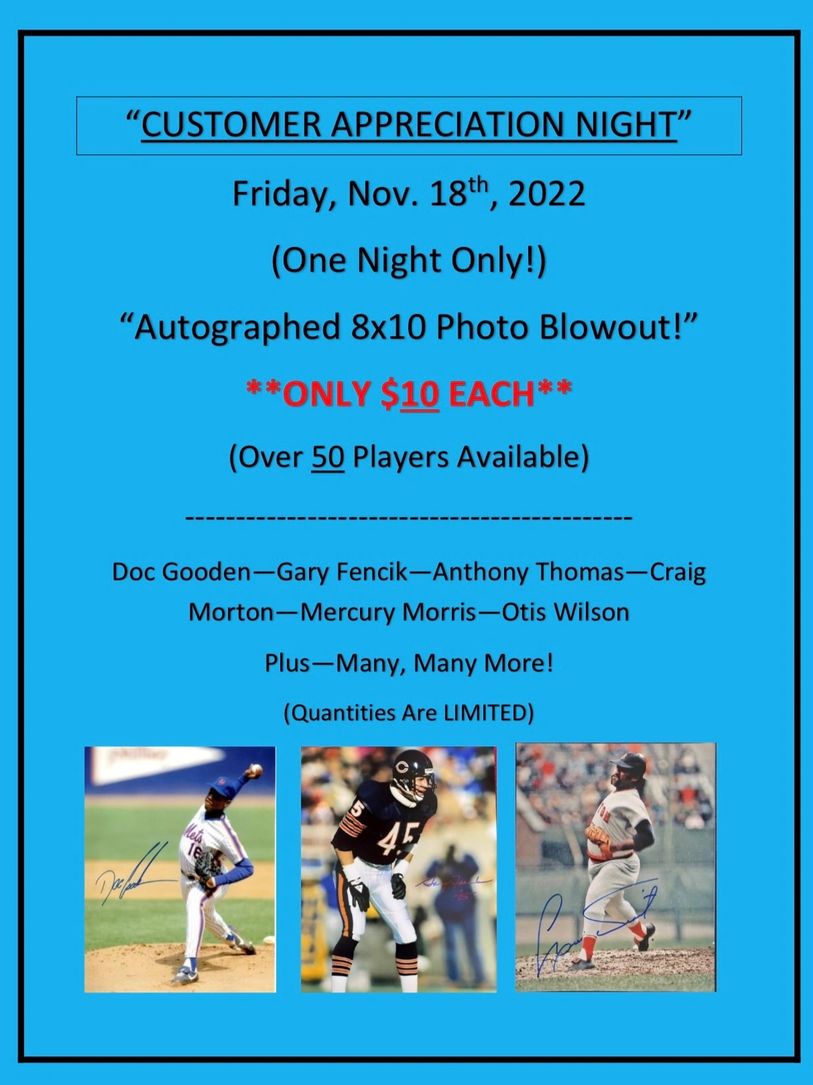 Autograph Tickets - The Chicago Sports Spectacular
