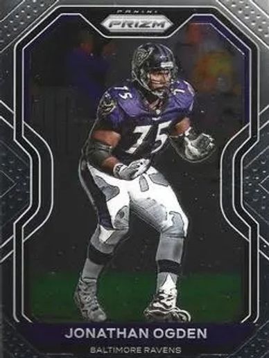 Rare Jonathan Ogden Baltimore Ravens Art Lithograph 